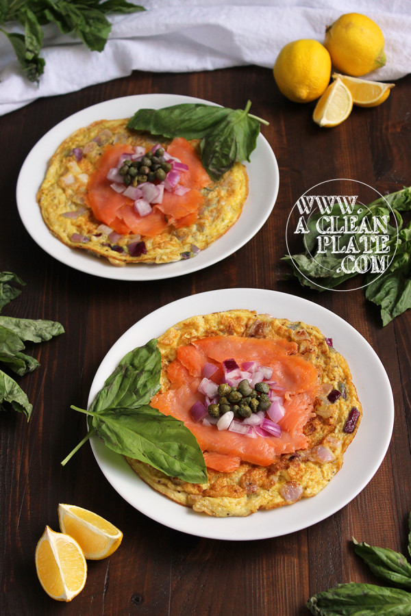 Smoked Salmon Omelet | A Clean Plate