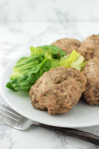 Sausage Patties - A Clean Plate