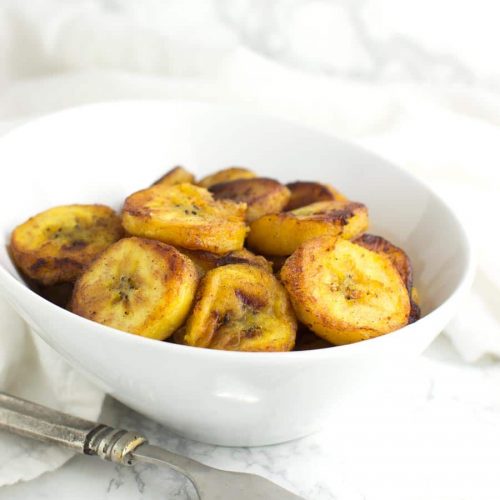 Fried Plantains - A Clean Plate