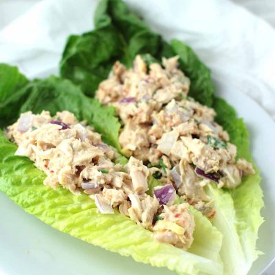 Thai Tuna Salad Wraps - A Clean Plate